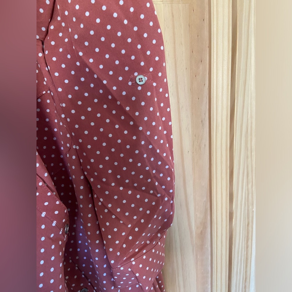 NWT Notations button down top women’s small - Picture 4 of 4